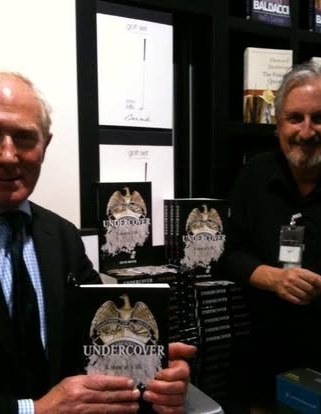 Keith Bulfin at a book signing